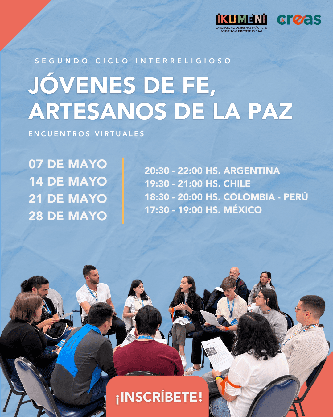 Flyer - Segundo Ciclo Interreligioso - 1